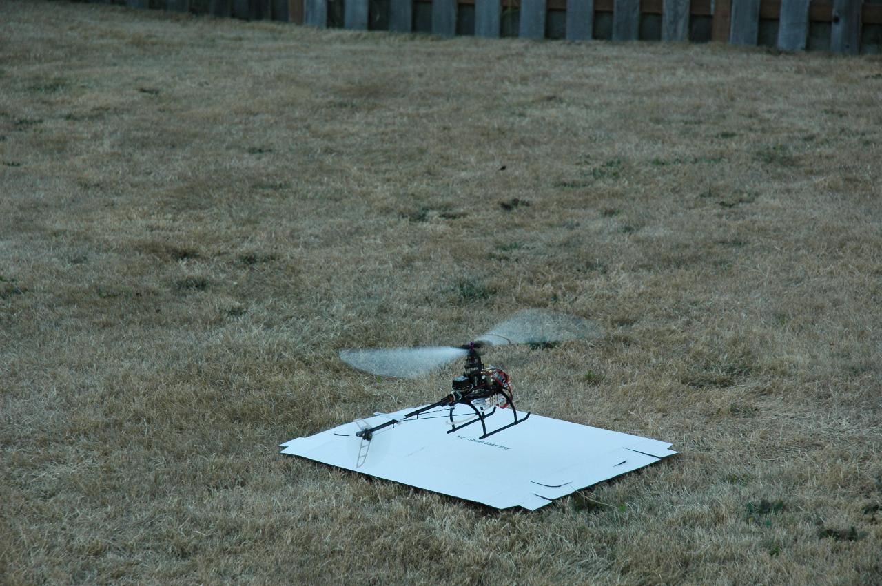 Seth's helicopter at Kathy Gill's 50th birthday party