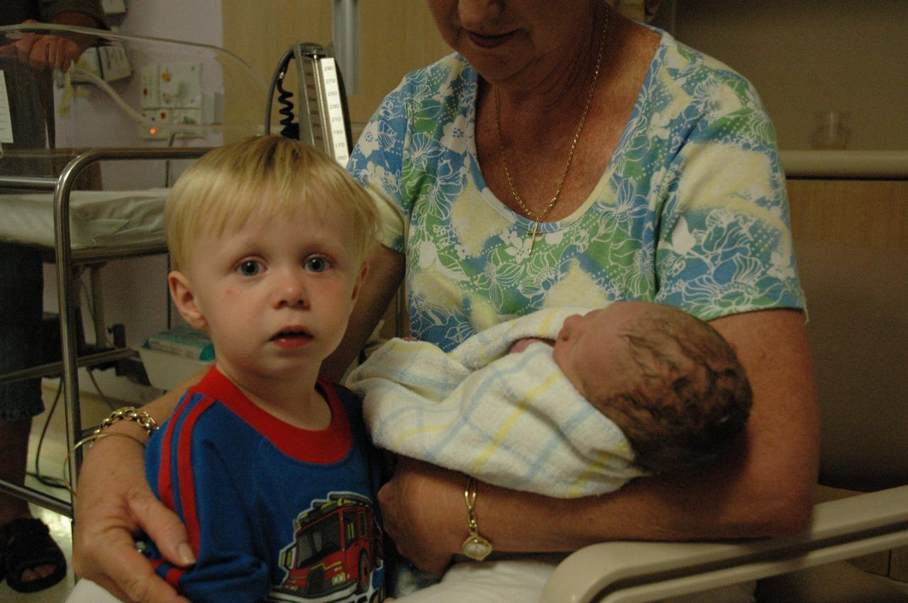 Flynn, with Yvonne and Cooper