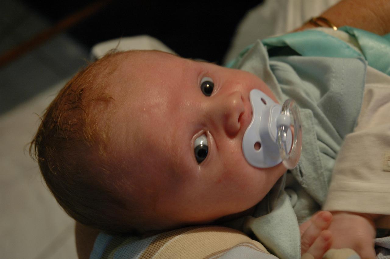 Baby Cooper Wallace in Yvonne's arms during Illawong family dinner night