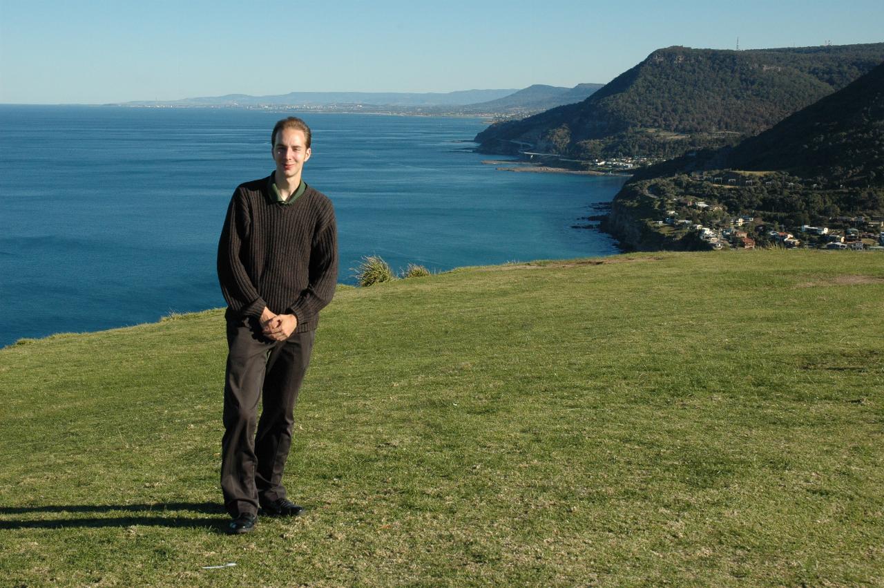 Simon Bennett at Stanwell Tops