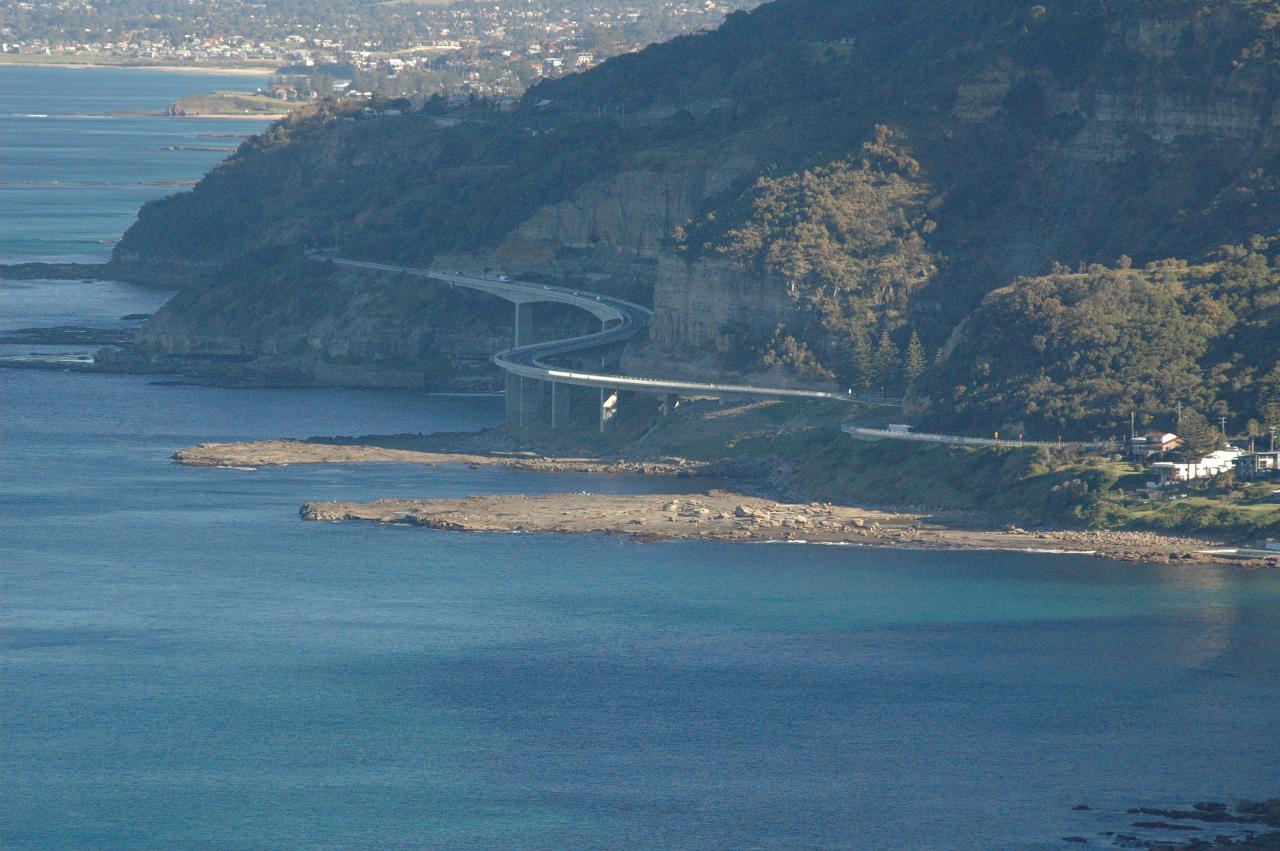 Seacliff Bridge from Stanwell Tops