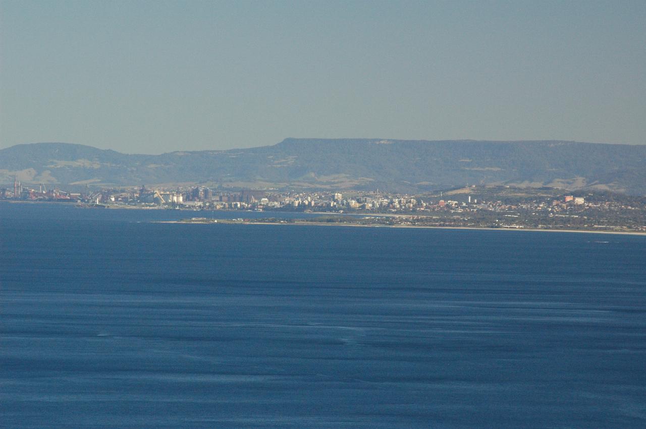 Greater Wollongong from Stanwell Tops