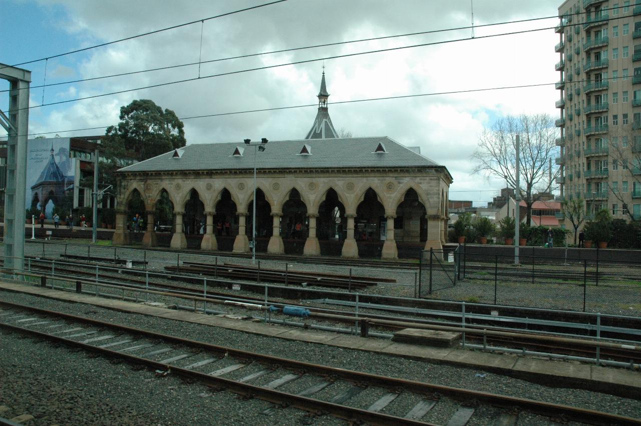 Steam train ride for Central's 100th anniversary passing Mortuary Station