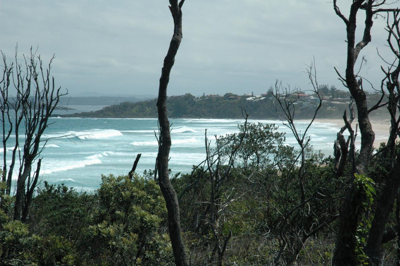 Inyadda Beach south of Bendalong, Manyana on headland