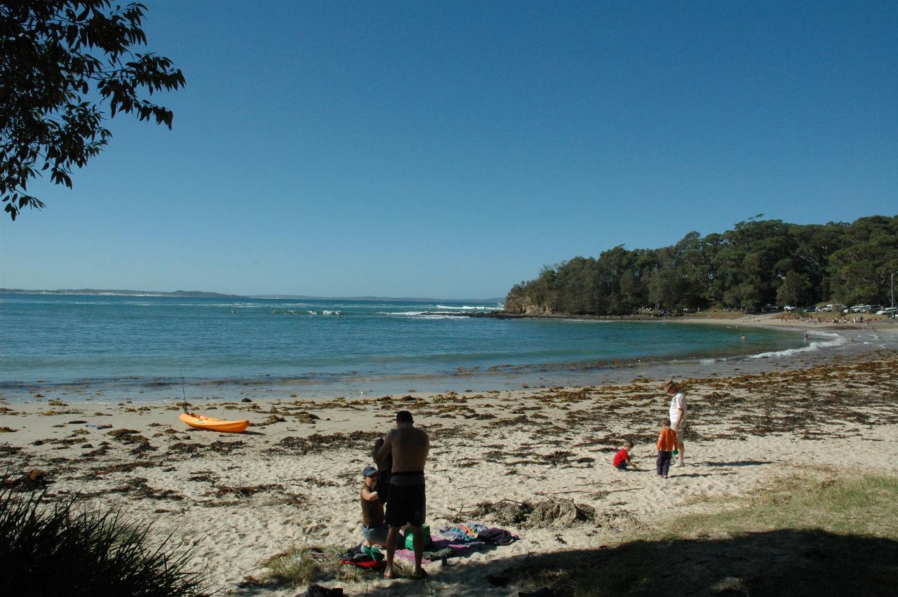 Boat Harbour Beach, with Jake, Tynan and Peter