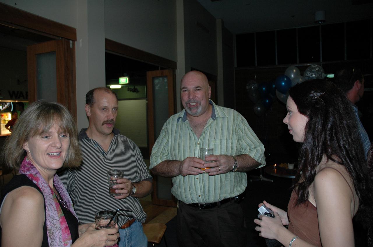 Peter with Margaret & Murray Klee and Olivia at Peter's 50th Birthday Party