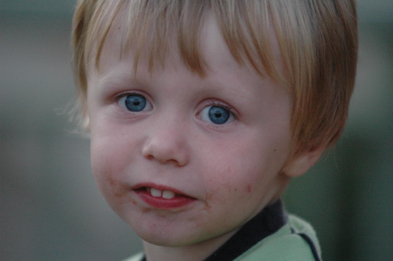 Flynn Crofts at Illawong family dinner