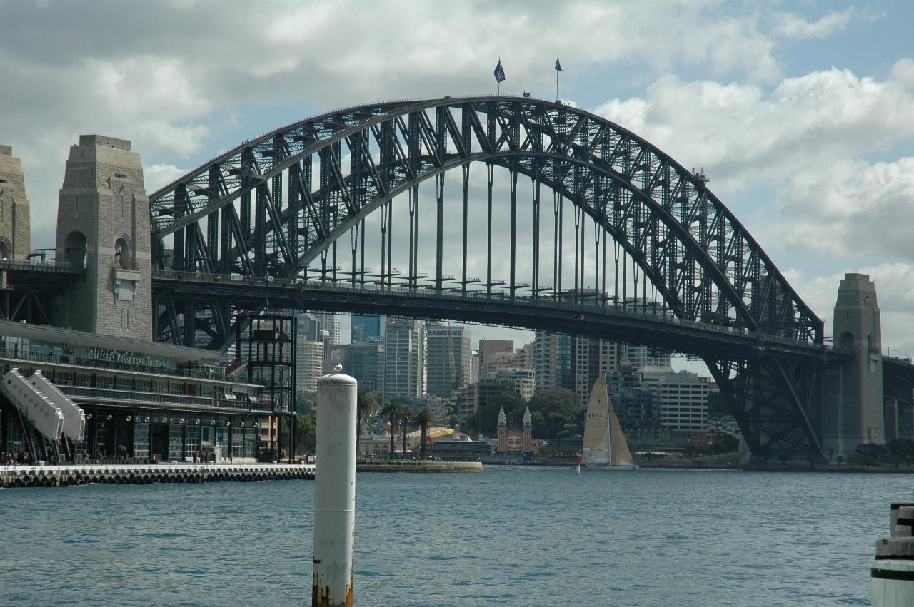 Luna Park Day: Harbour Bridge and Luna Park from Circular Quay