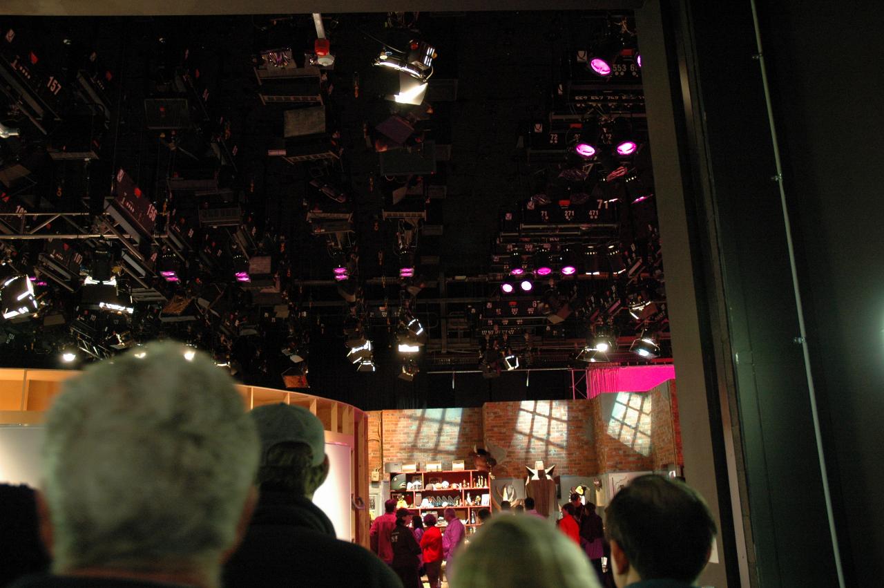 Part set and ceiling lights of studio 22