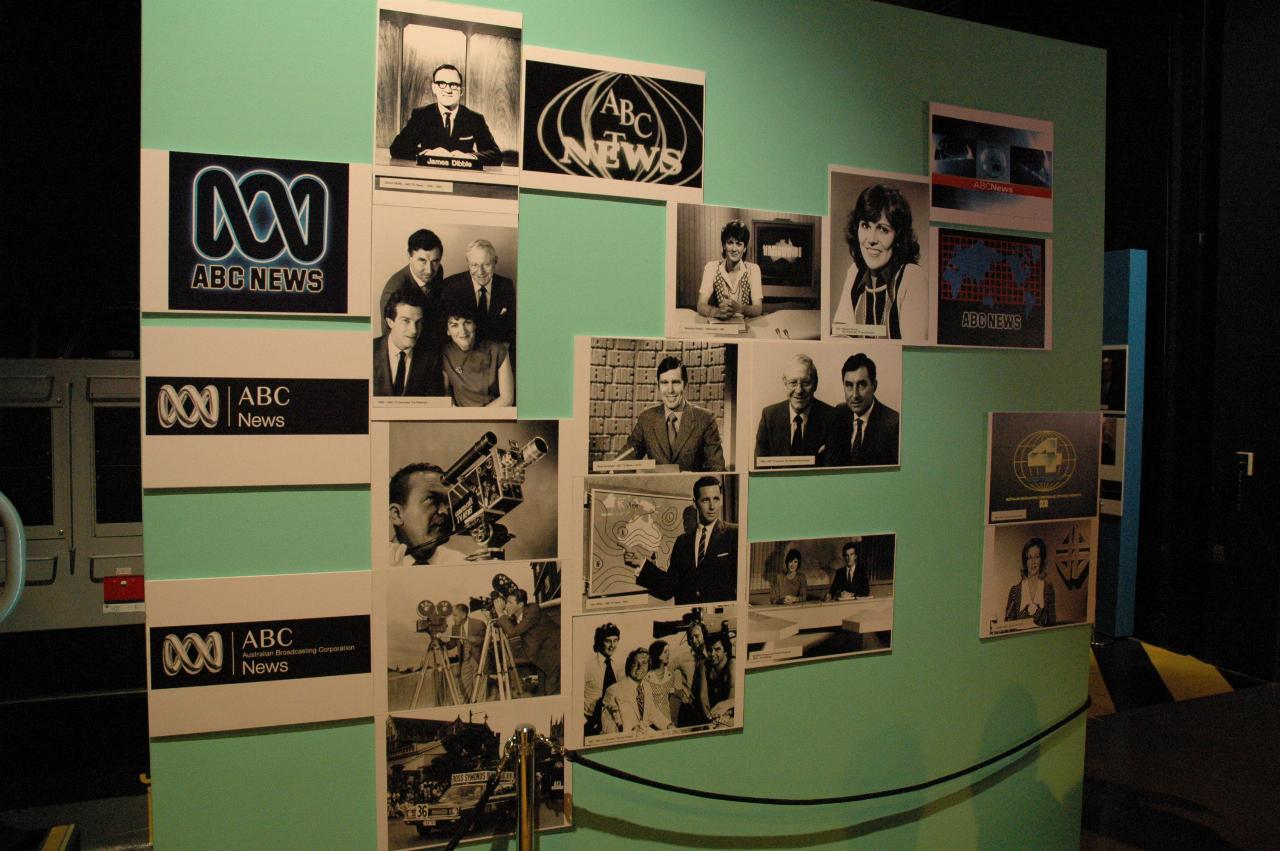 Photos of ABC news history