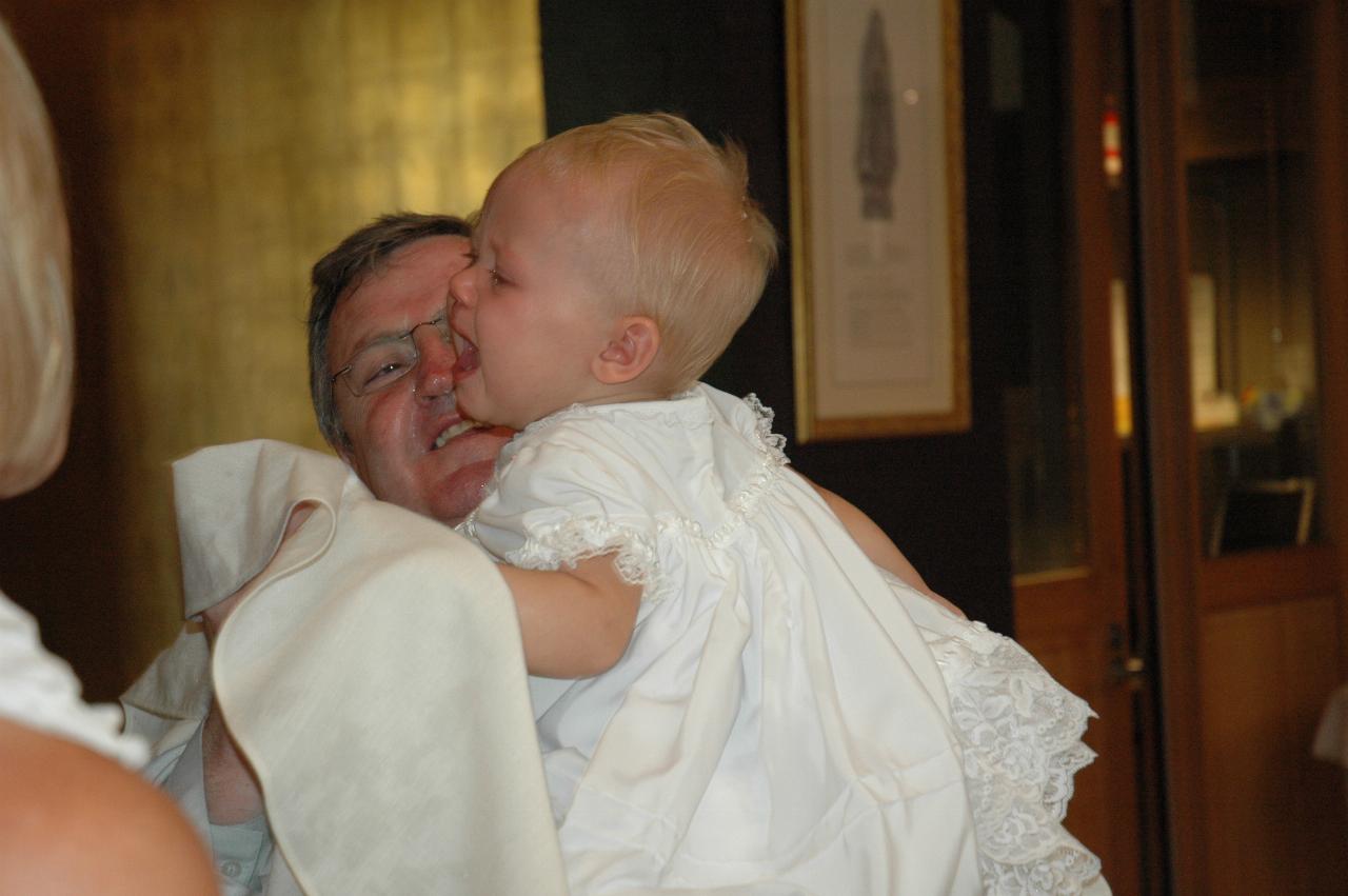 Lily's Baptism: Father Glen returning an unhappy Lily