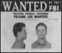 FBI Wanted poster for Frank Lee Morris