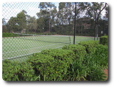 A tennis court