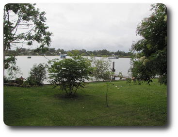 View across the river from front lawn