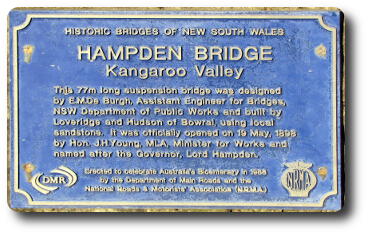 Historic bridges of NSW marker