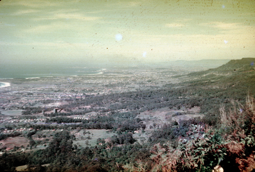 Looking south from Sublime Point.