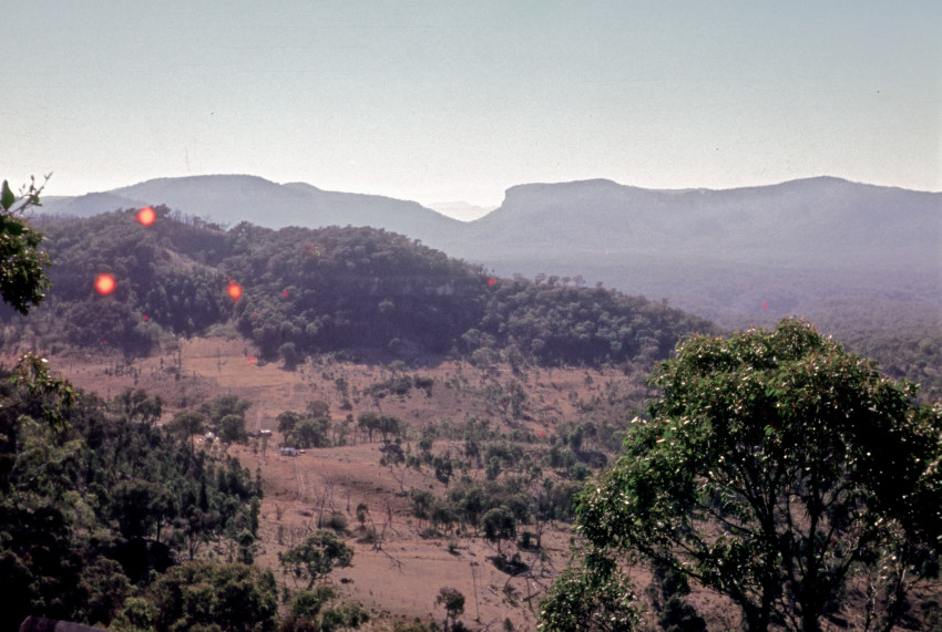 perhaps in the Blue Mountains