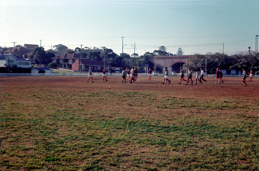 Cronulla: football at Henry Tonkin Memorial Park, Cronulla