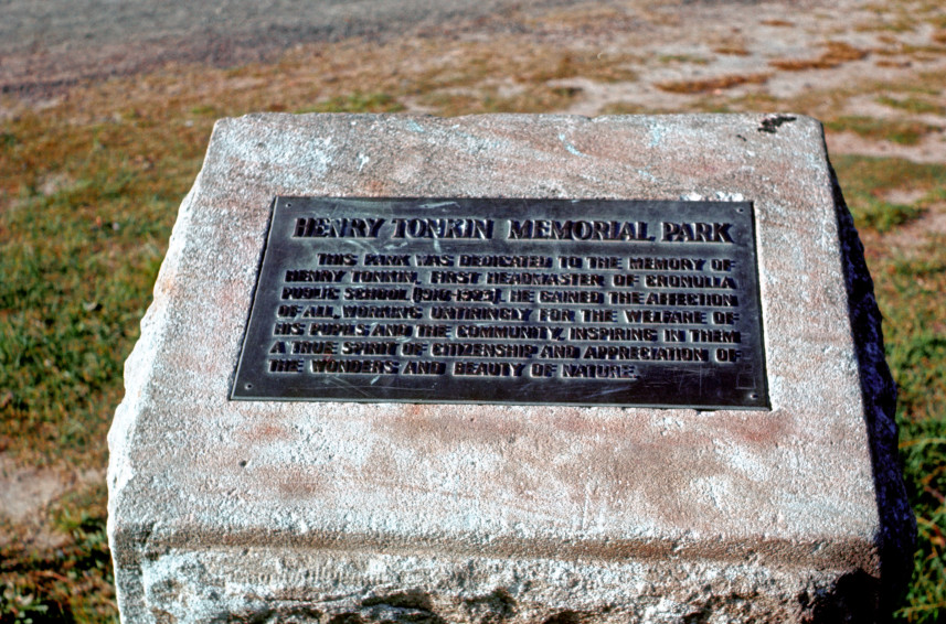 Cronulla: Henry Tonkin Memorial Park, Cronulla