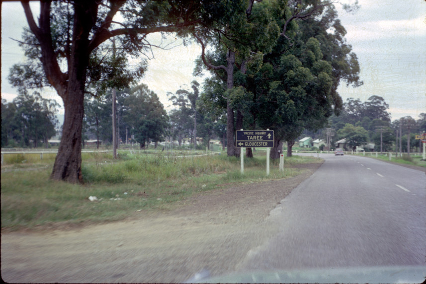 QLD May holiday trip: probably at Nabiac (from sign)