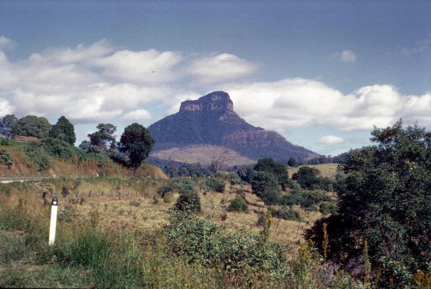 May holiday trip to QLD: Mt. Lindesay, from Mt. Lindesay Hwy, QLD