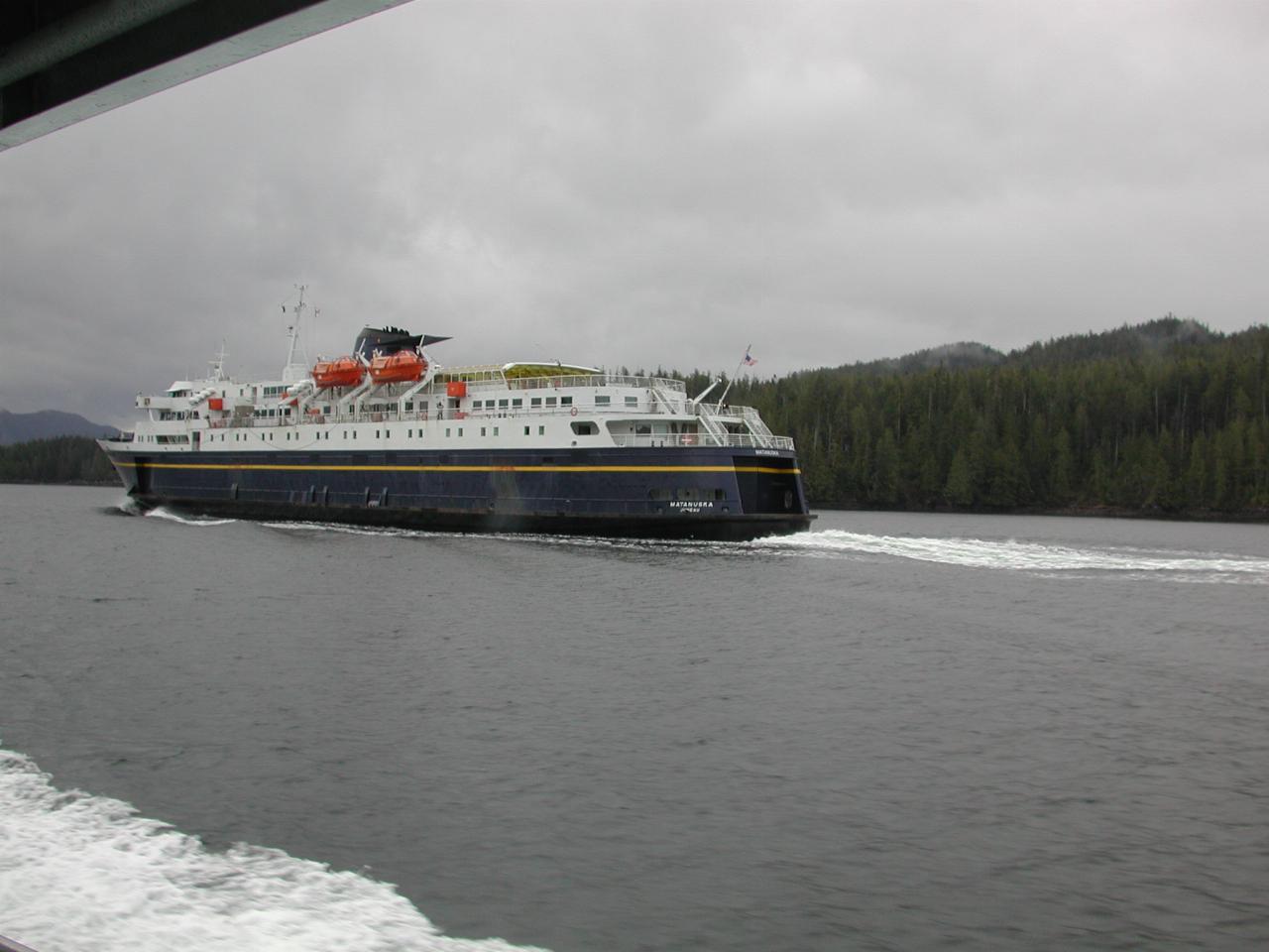 Passing the Alaska Highway ferry 