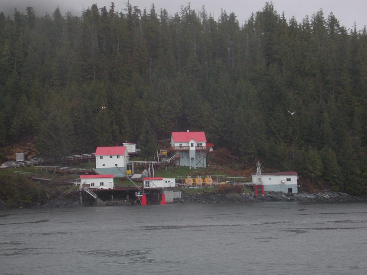 Lighthouse operation on Sarah Island, BC (north of Klemtu)