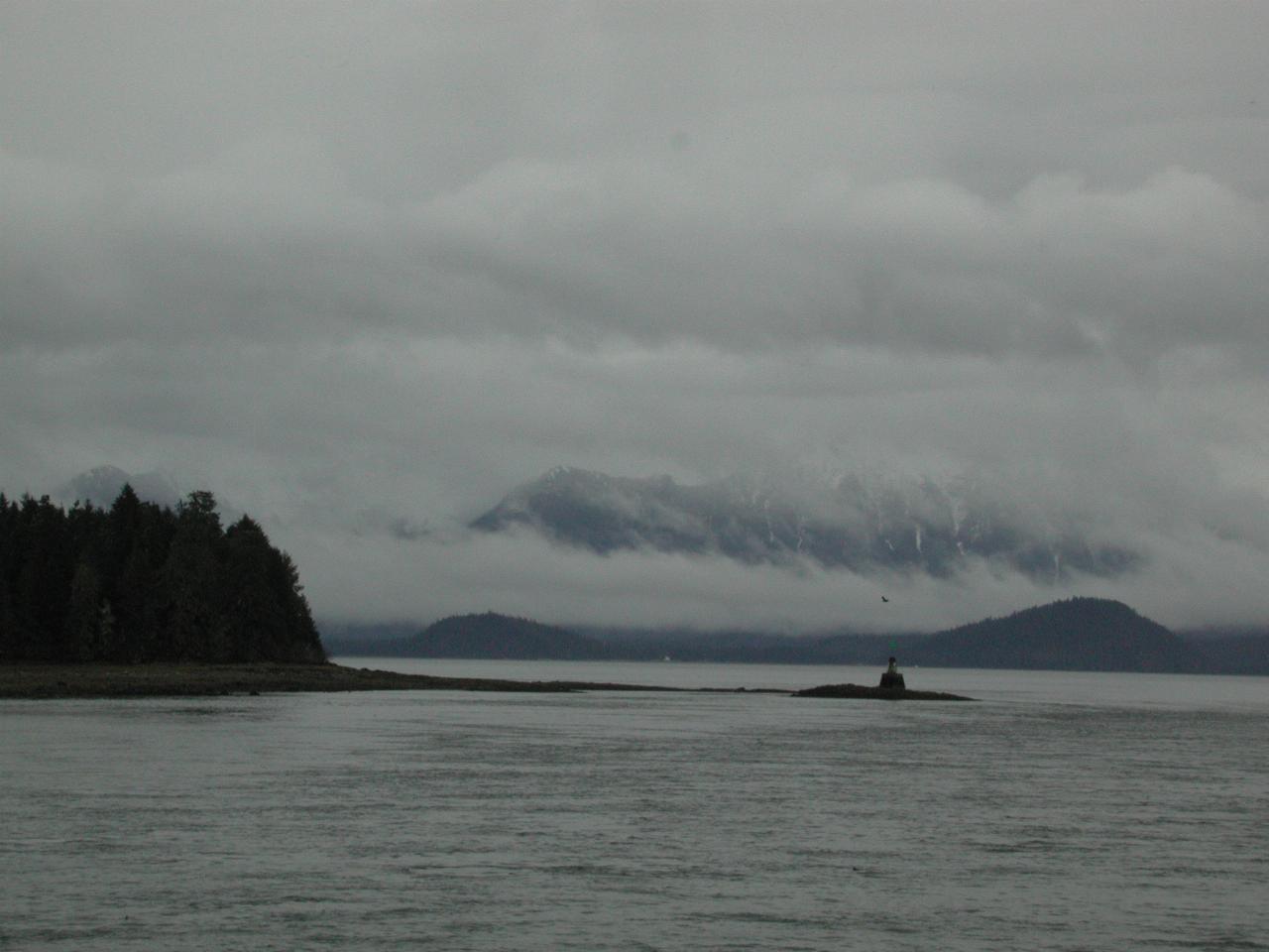 At Petersberg, looking at Lindenberg Peninsula of Kupreanof Island