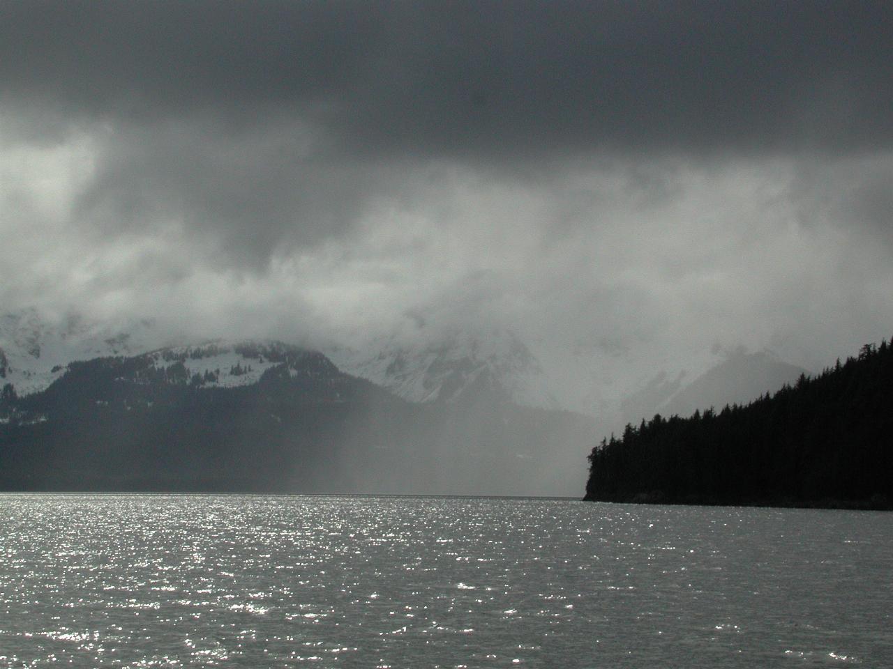 Entrance to southern end of Gastineau Channel