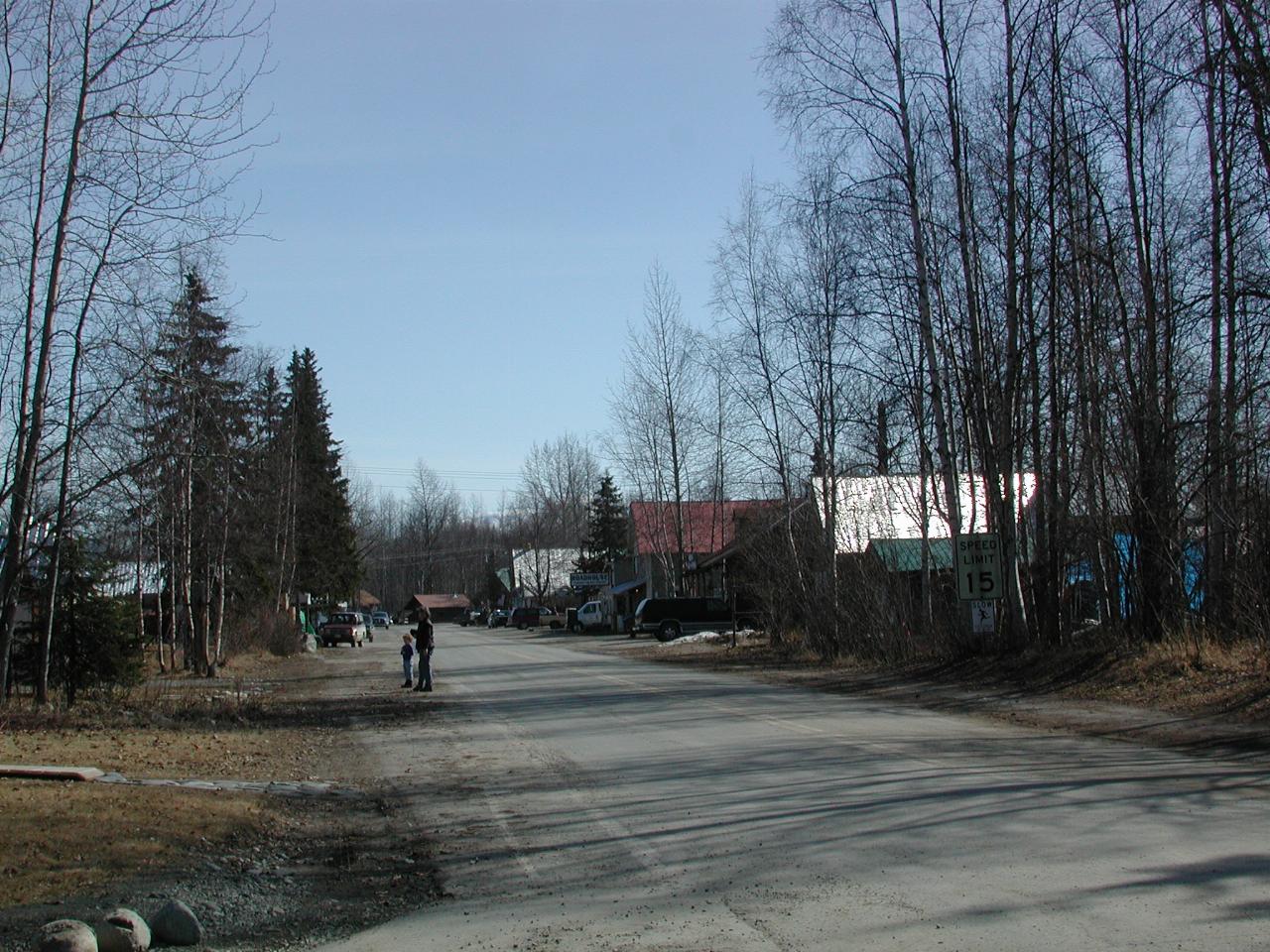 Talkeetna's main street