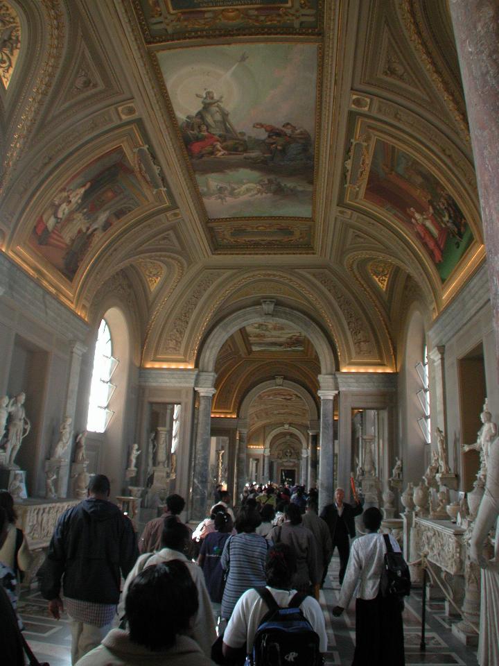 General view down the corridor