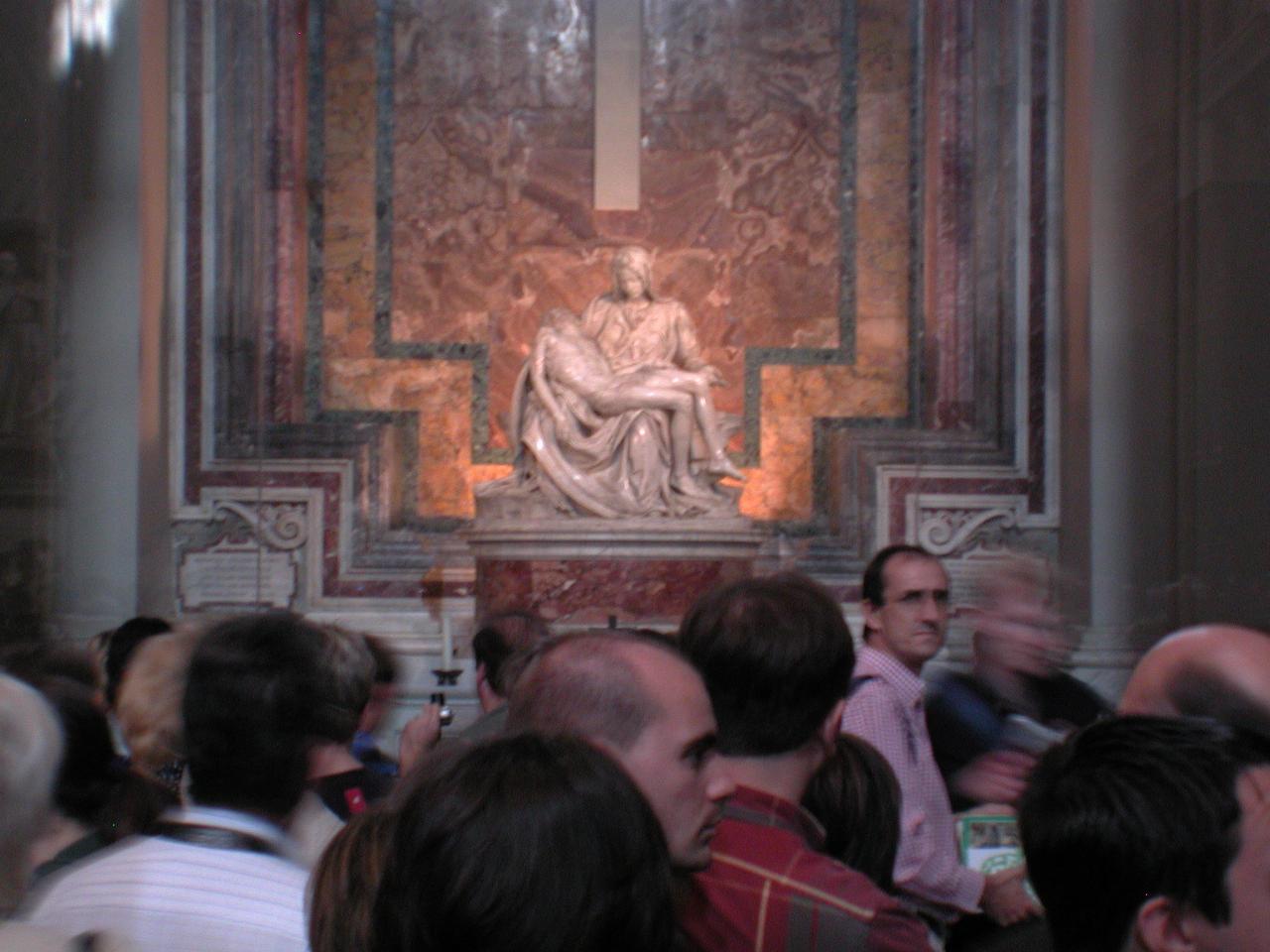 Michelangelo's Pieta in St. Peter's Basilica