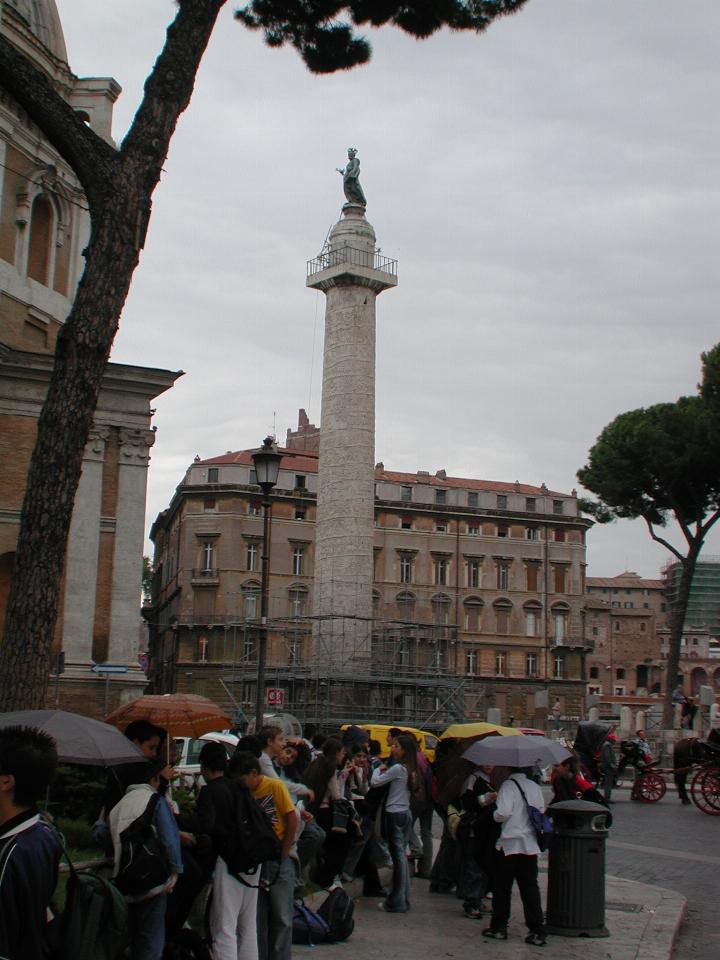 Trajan's Column at Fori Imperali (next to Victor Emmanuel II monument)