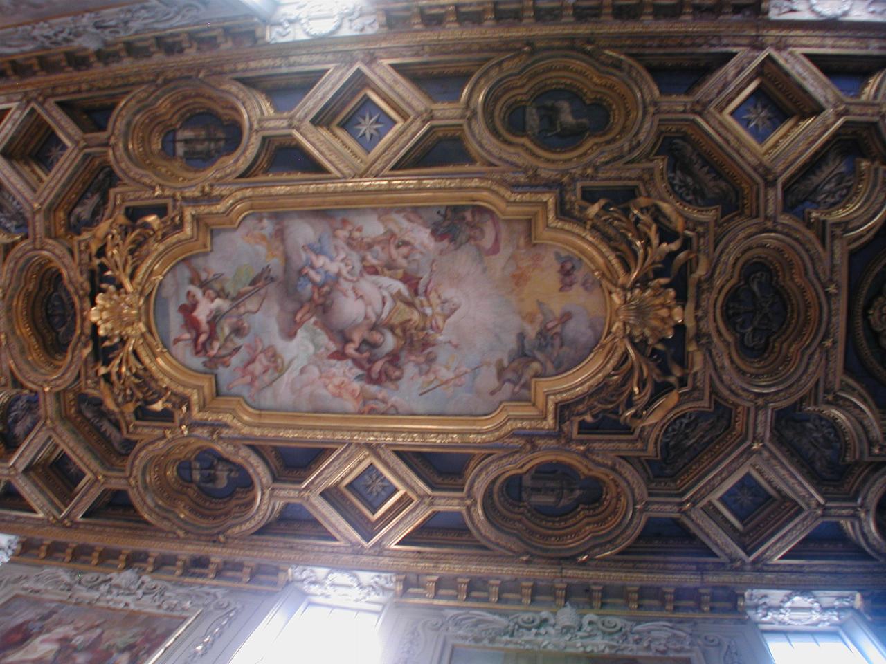 Ceiling details from Basilica of San Clemente