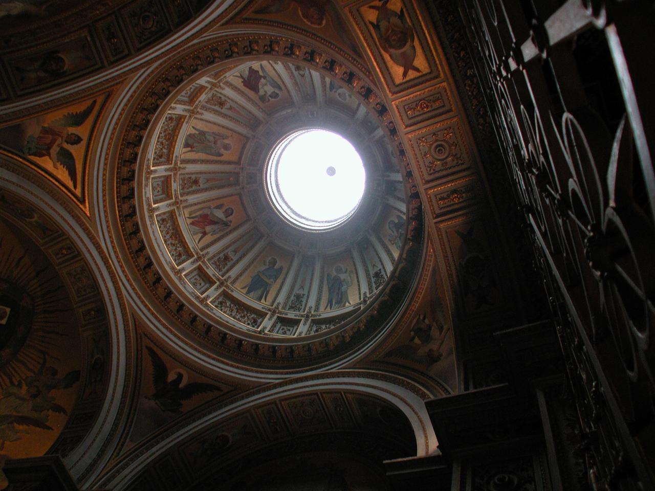 Details in dome of Basilica of San Clemente