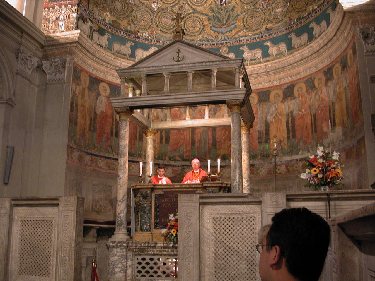 Mass at Basilica of San Clemente