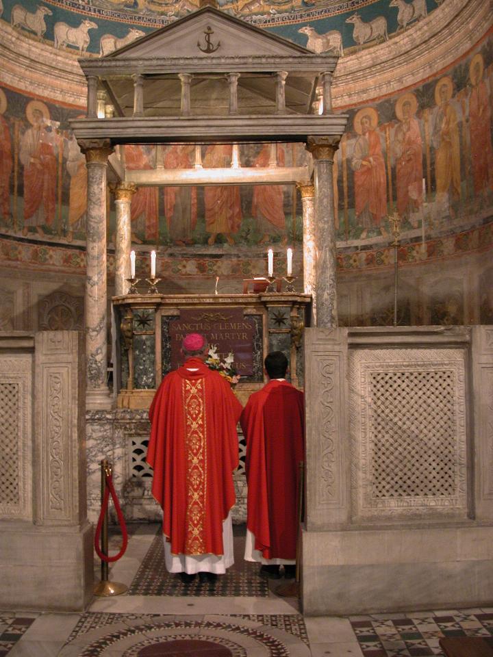 Mass at Basilica of San Clemente