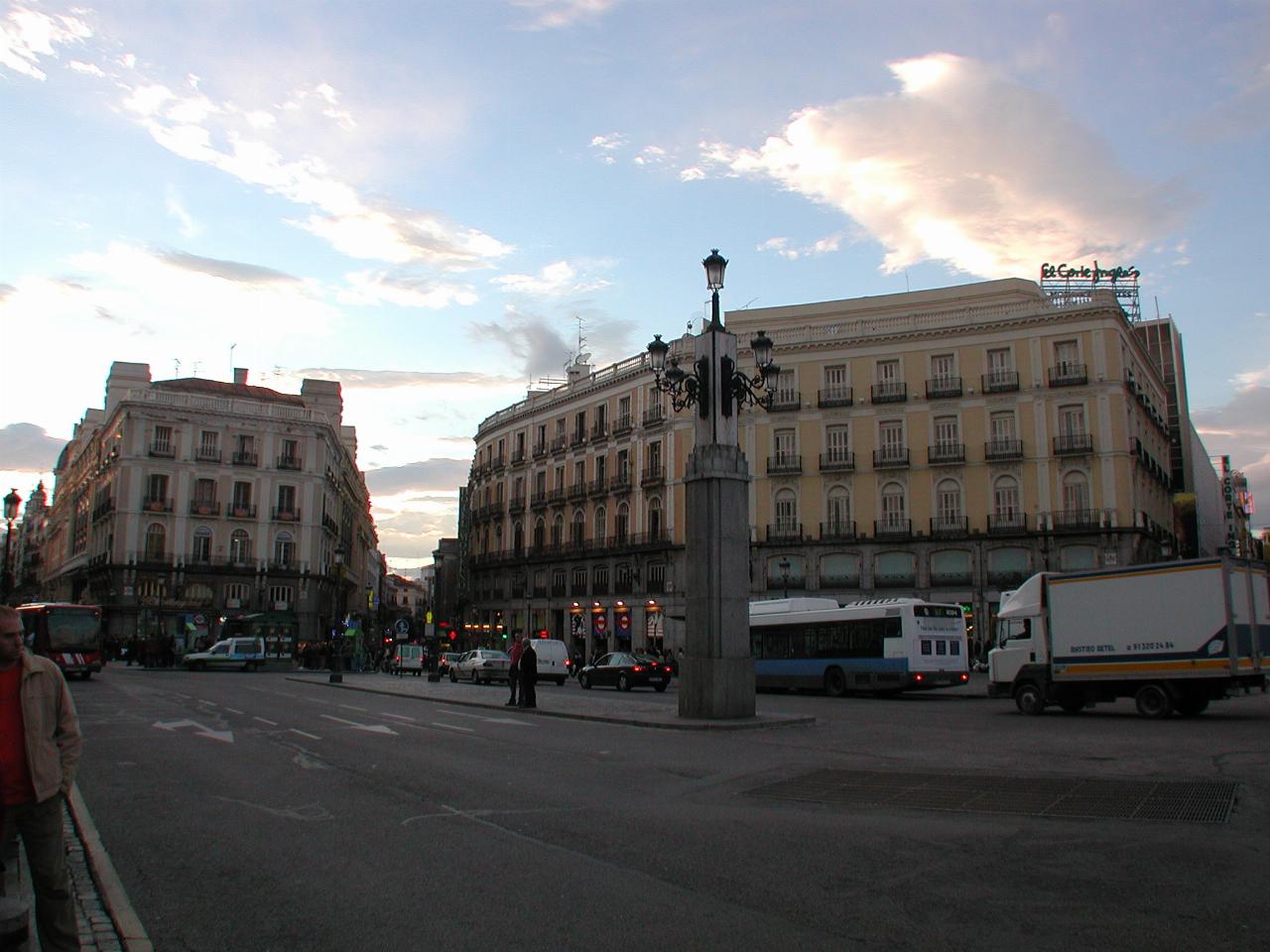 18th century Madrid architecture and street scenes