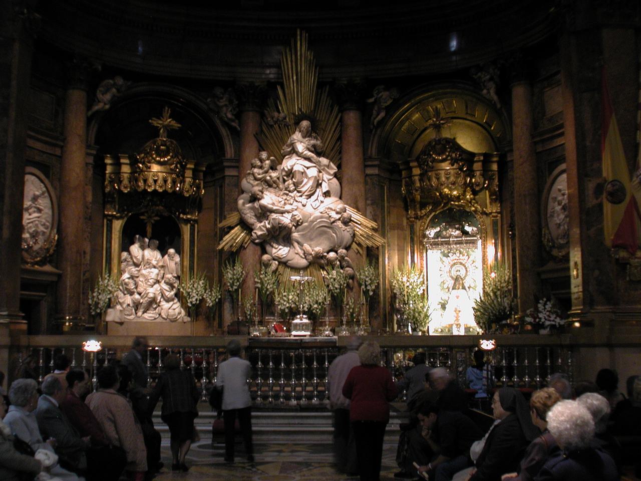 Our Lady of Pilar monument/chapel in Zaragoza