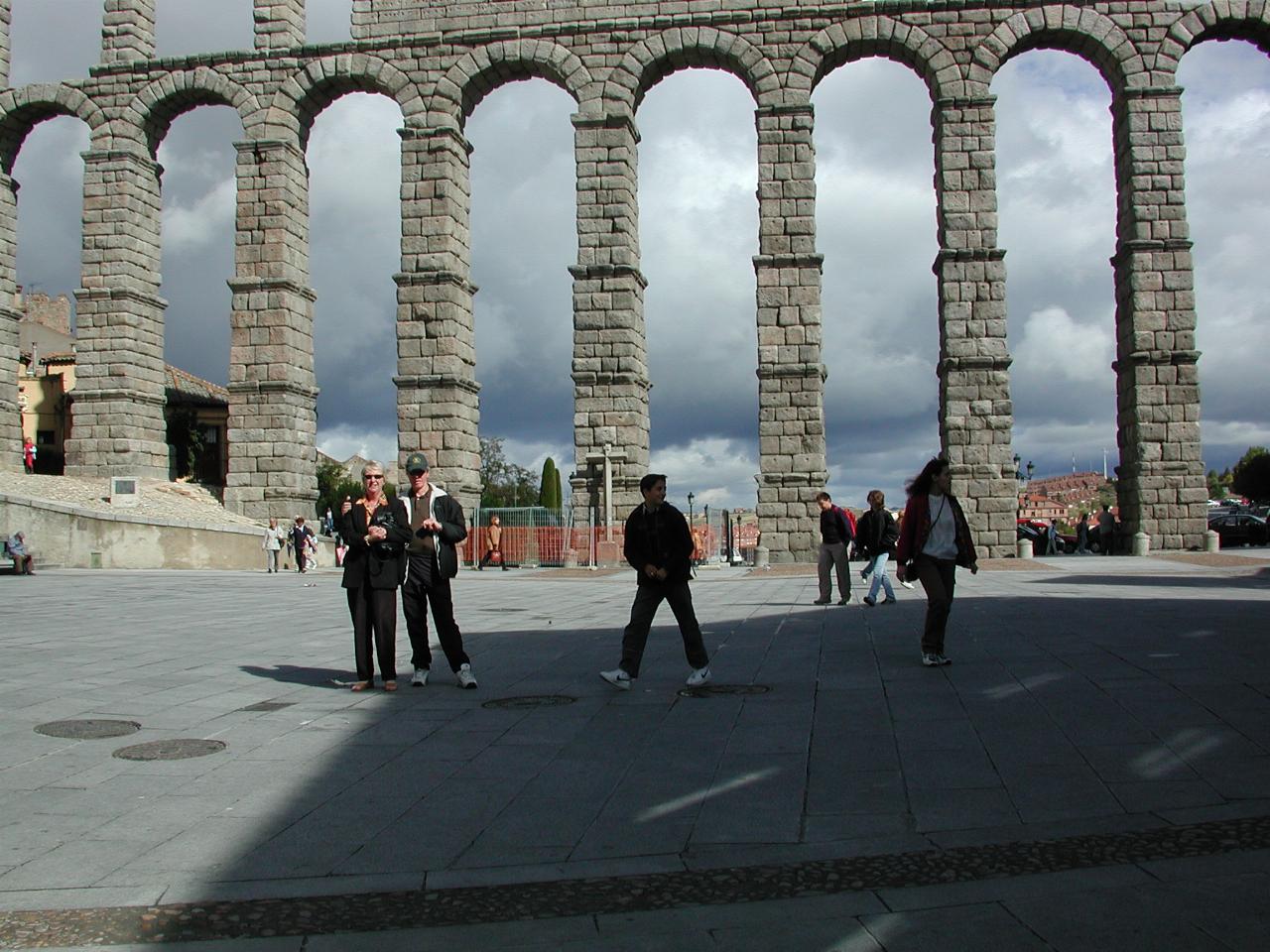 Peter & Yvonne and the viaduct