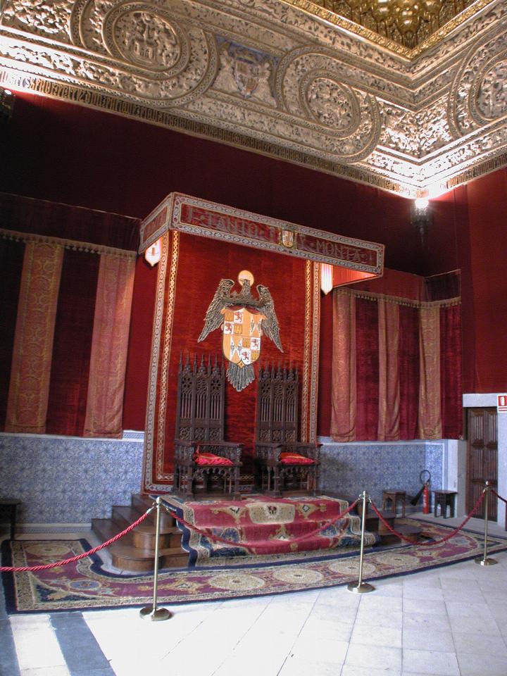 Alcazar de Segovia Throne Hall