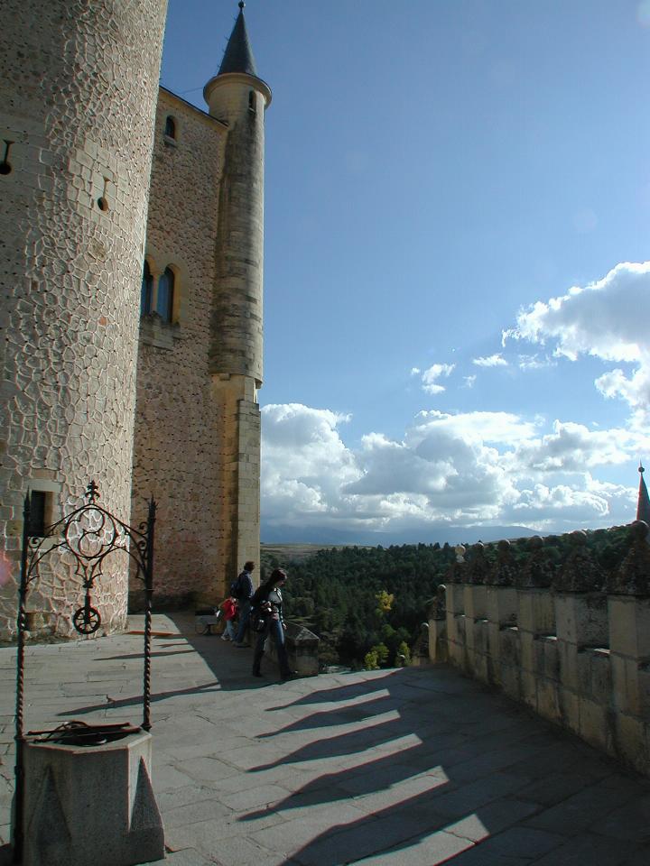 Alcazar de Segovia Well Balcony