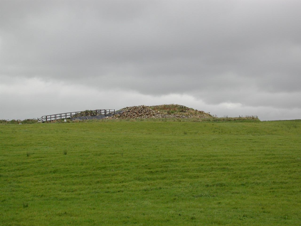 Carrowmore Cemetery, Sligo: Close up of mound 51