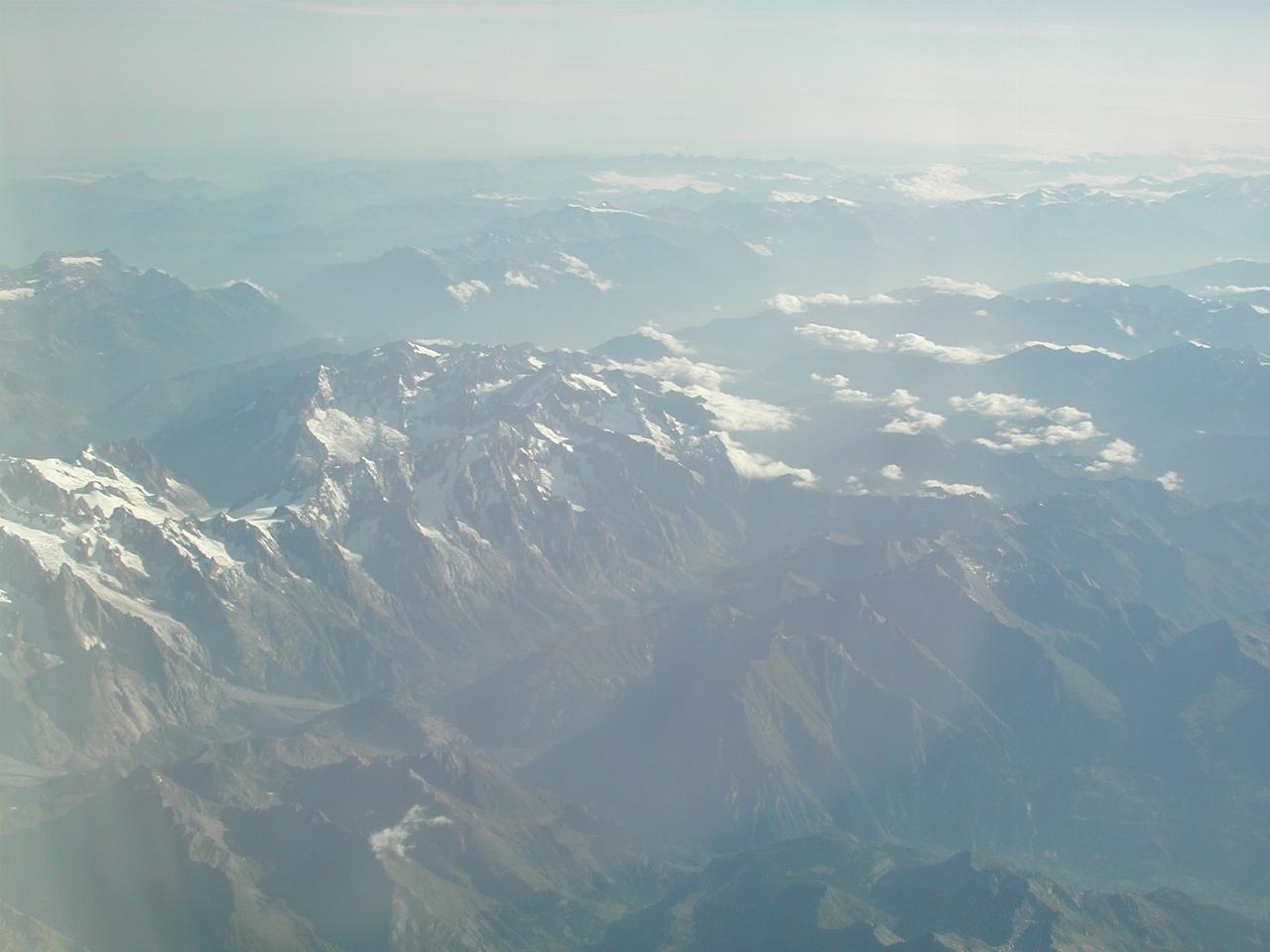 Alps, from Air Canada flight from Toronto to Rome