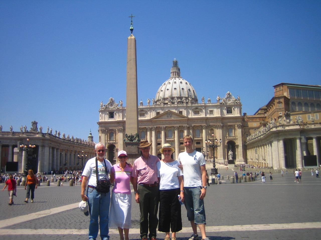 Family at Vatican