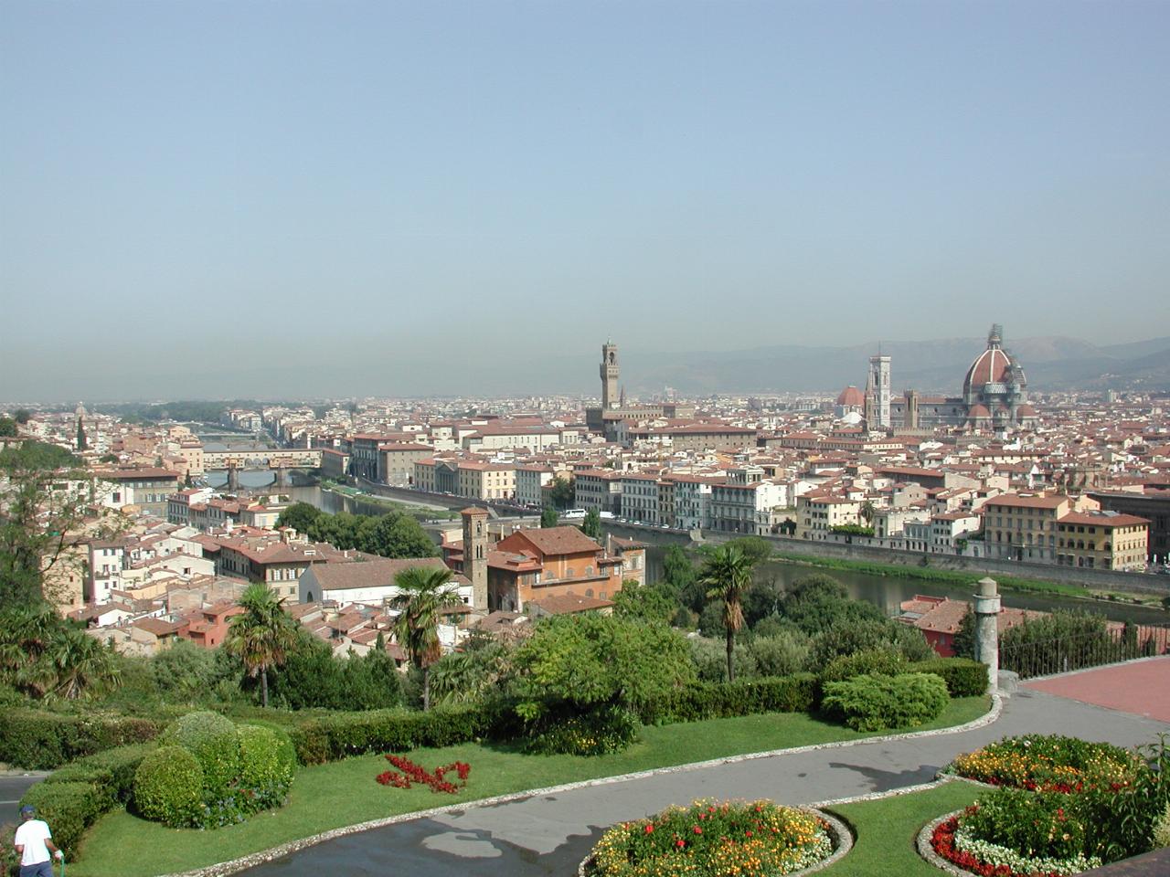 Florence, as seen from Piazzale Michelangelo