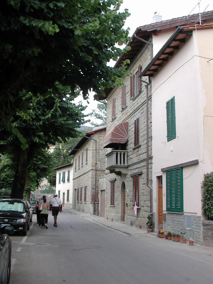 Main street of Santa Brigida