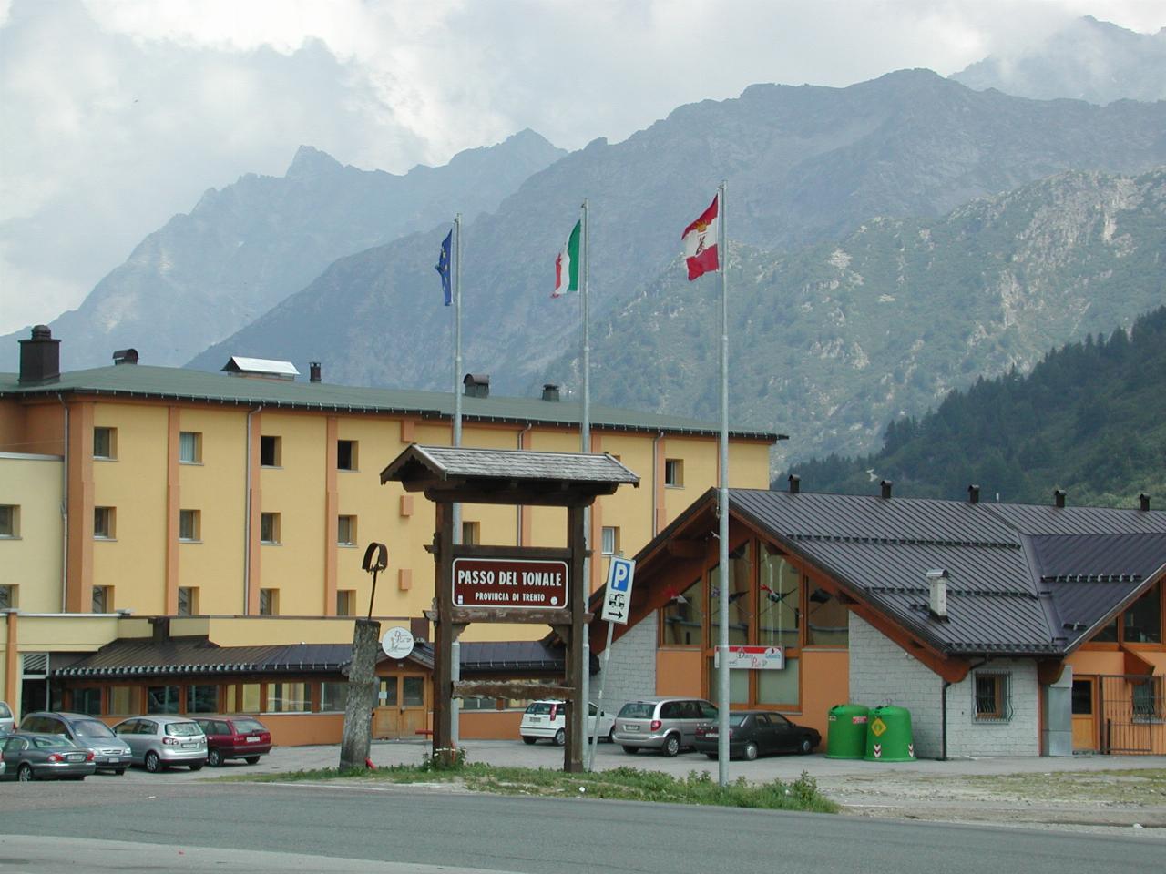 In the Dolomites, at Passo del Tonale