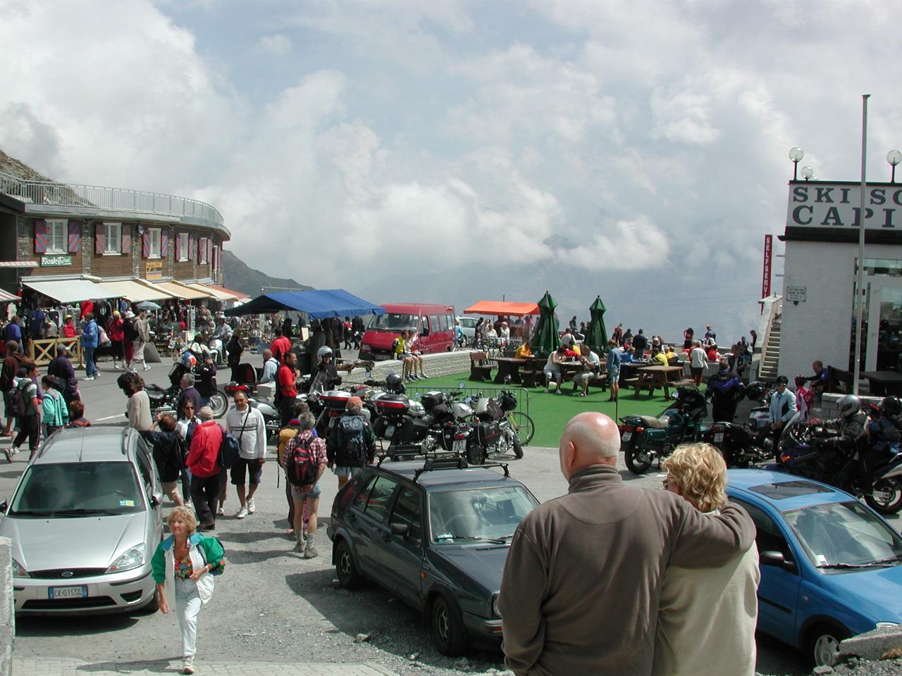 Looking north east from top of Stelvio Pass