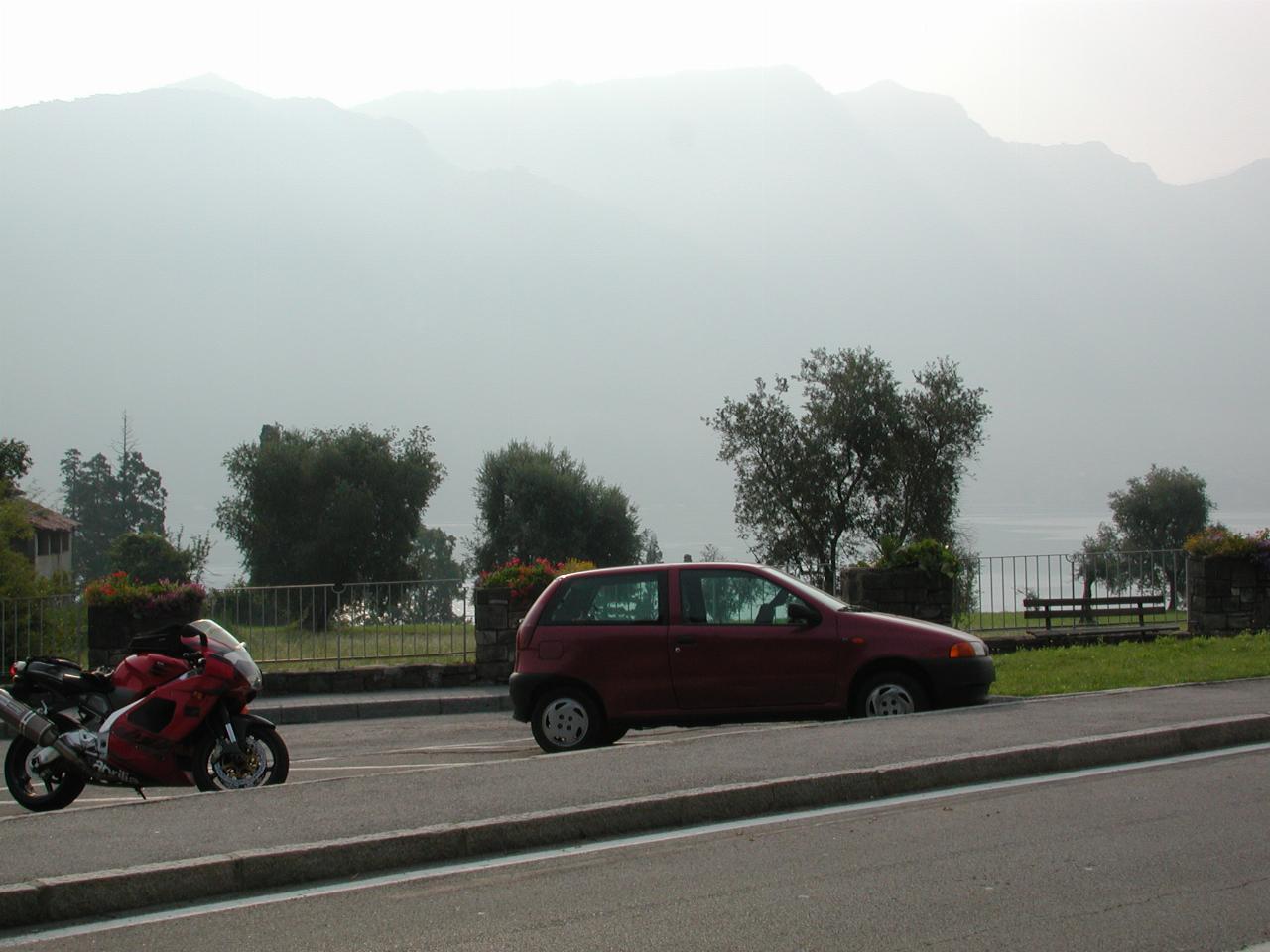 Looking across Lake Lecco from Bellagio